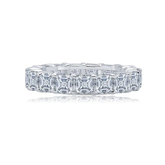 Lafonn 6.63 CTW Anniversary Eternity Band 17 Stone Count R0386CLP08