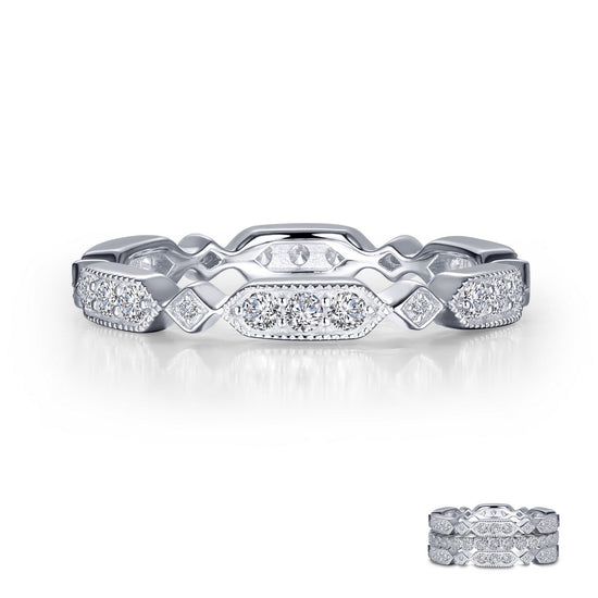 Load image into Gallery viewer, Lafonn Alternating Eternity Band 24 Stone Count R0396CLP06
