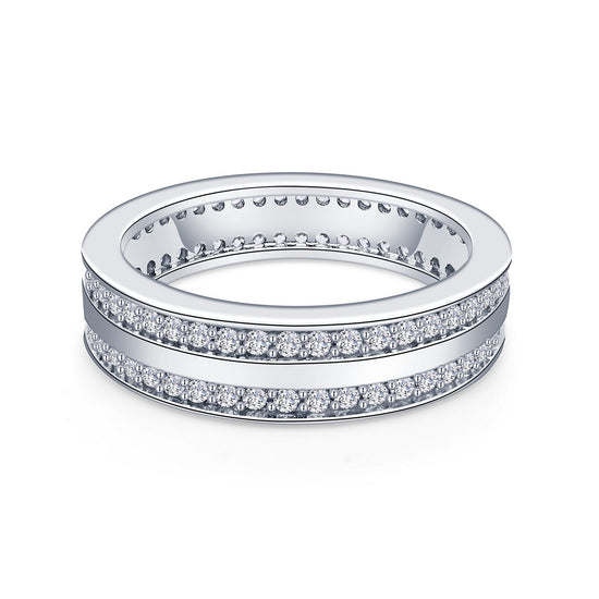 Lafonn Eternity Band 96 Stone Count R0401CLP07