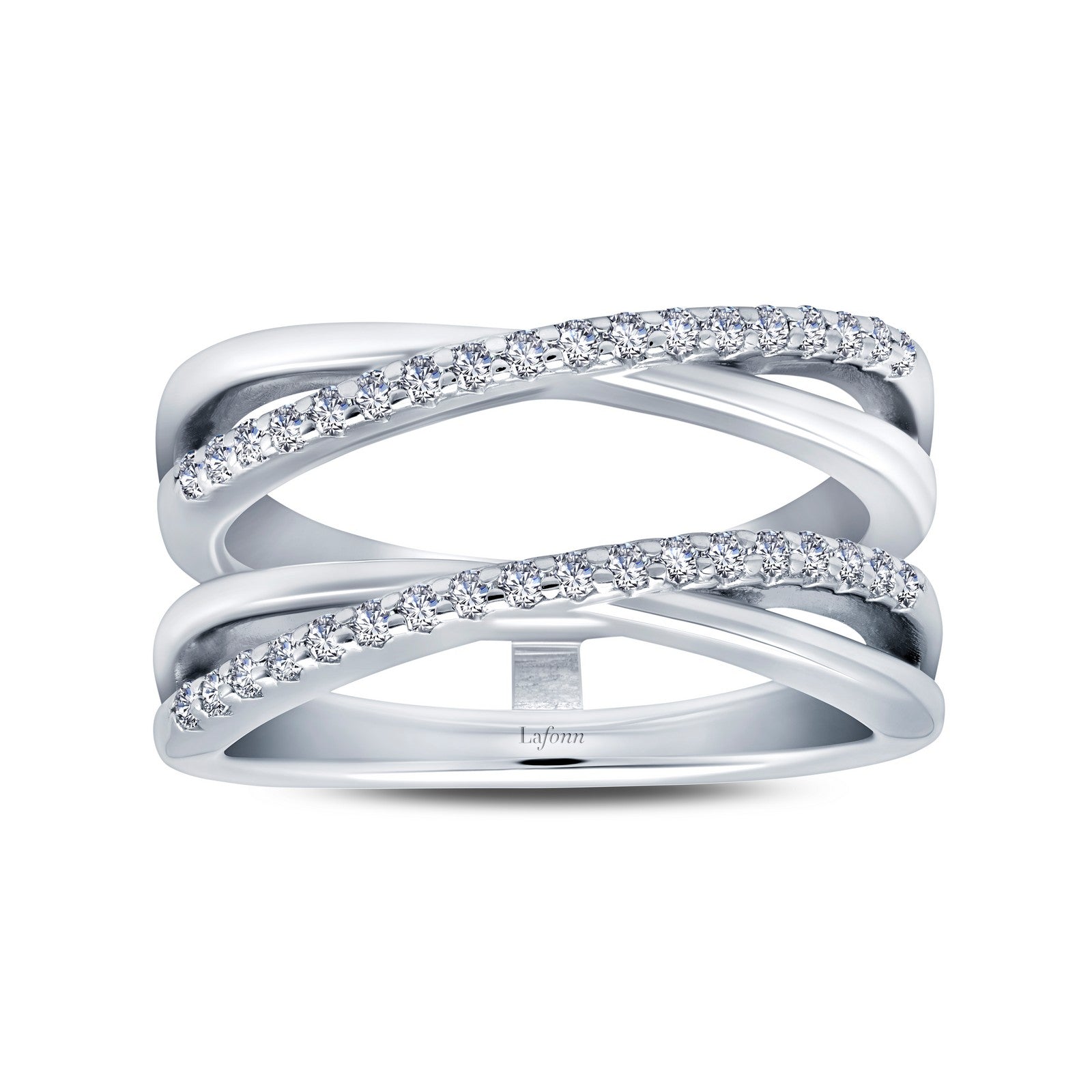 Lafonn Versatile Ring Enhancer 36 Stone Count R0405CLP08