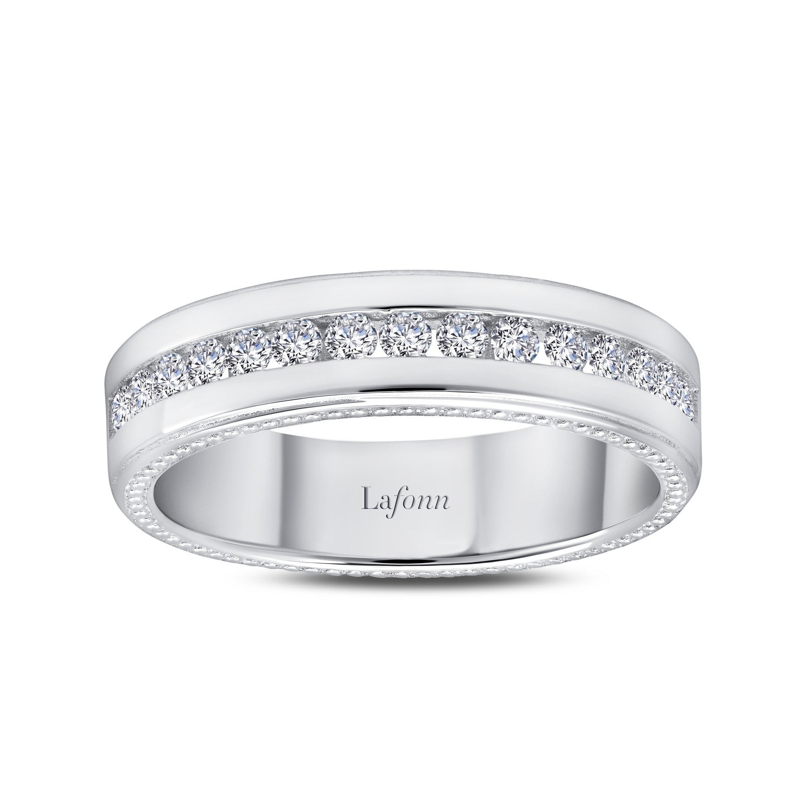 Lafonn 0.45 CTW Men's Eternity Band 15 Stone Count R0412CLP07