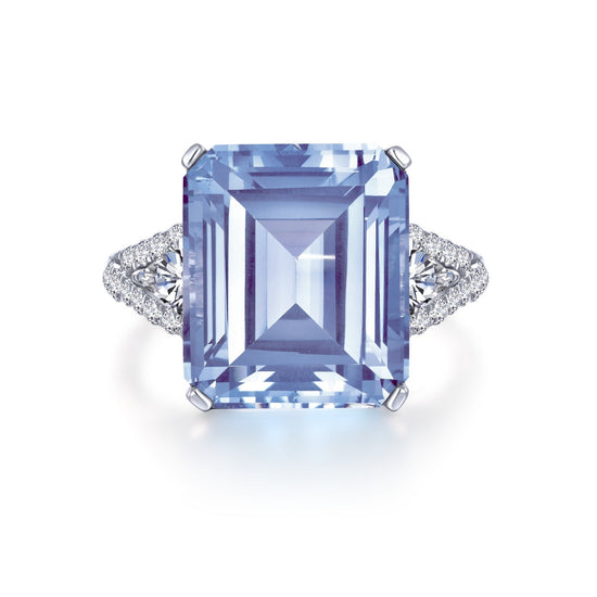 Lafonn Stunning Statement Ring 27 Stone Count R0431AQP09