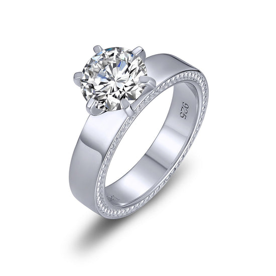 Lafonn 2.04 CTW Solitaire Ring 1 Stone Count R0433CLP09
