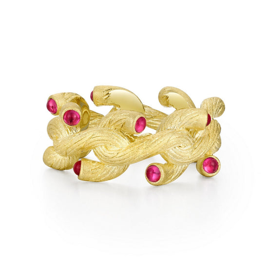LaFonn Gold Ruby N/A RINGS Mixed-Color Branch Ring