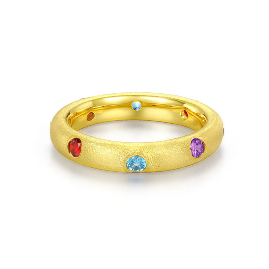 Lafonn Multi-Color Eternity Band 8 Stone Count R0464MUG10