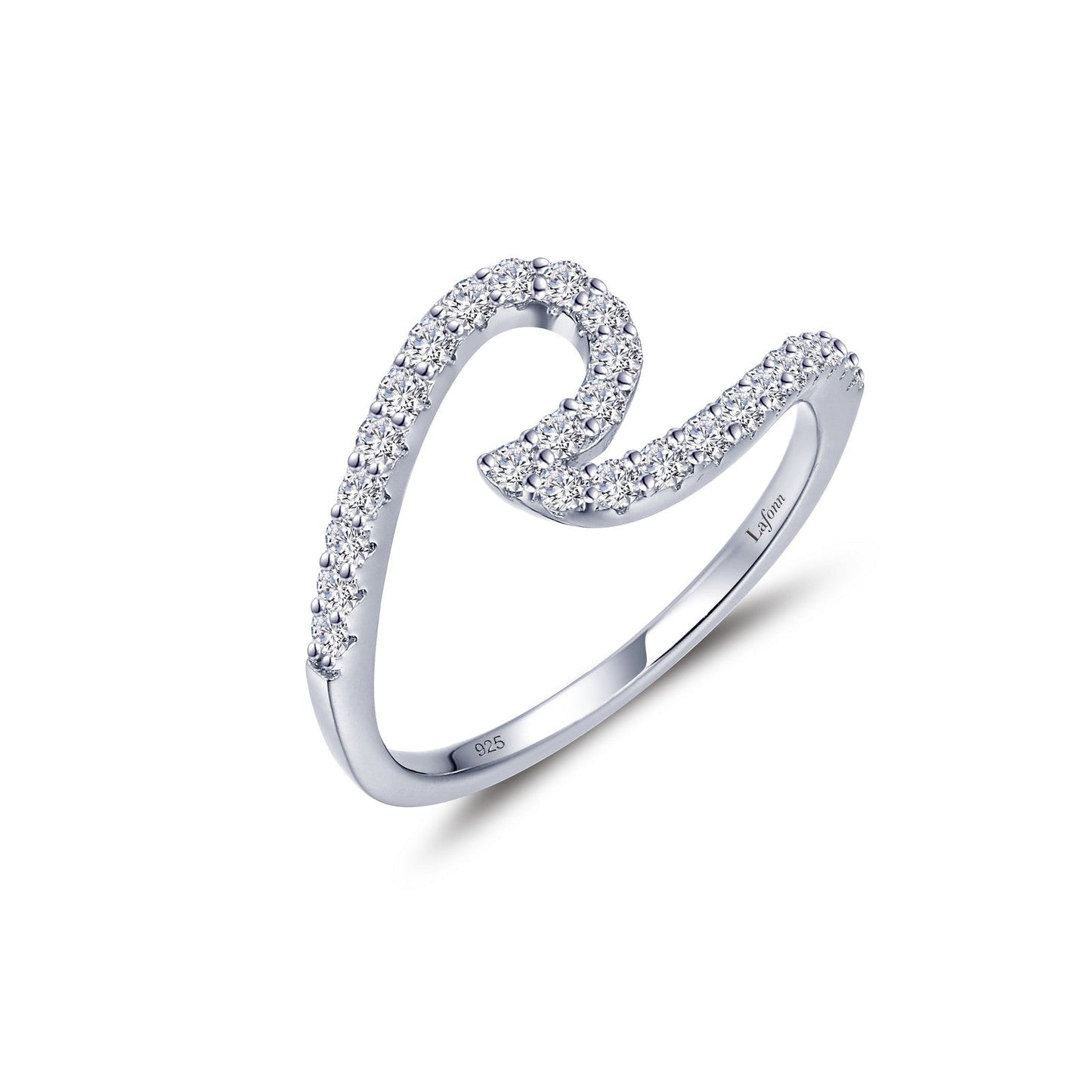 Lafonn Stylish Wave Band 26 Stone Count R0466CLP05
