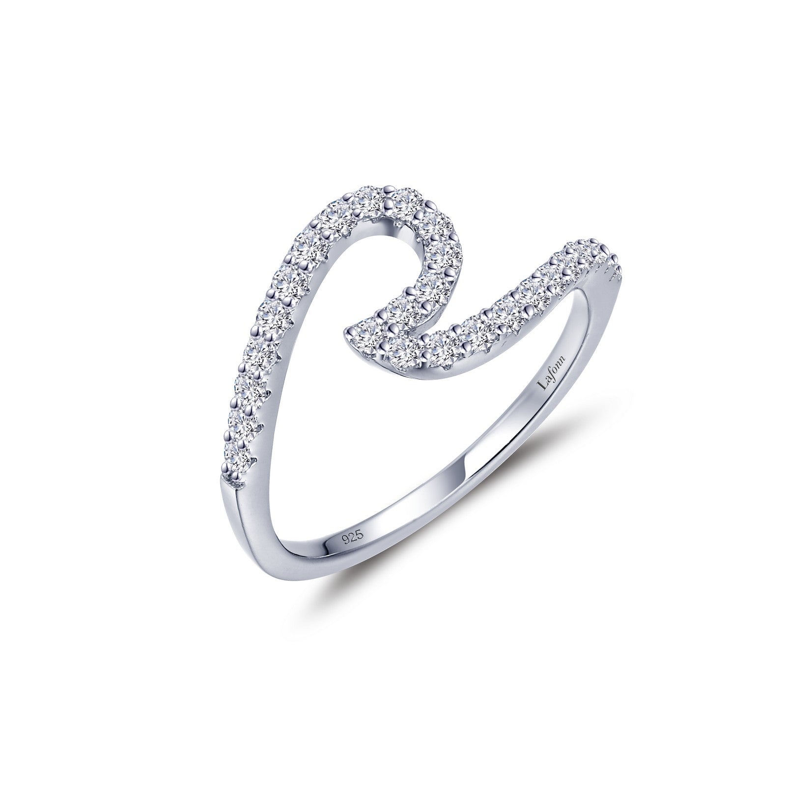 Lafonn Stylish Wave Band 26 Stone Count R0466CLP09