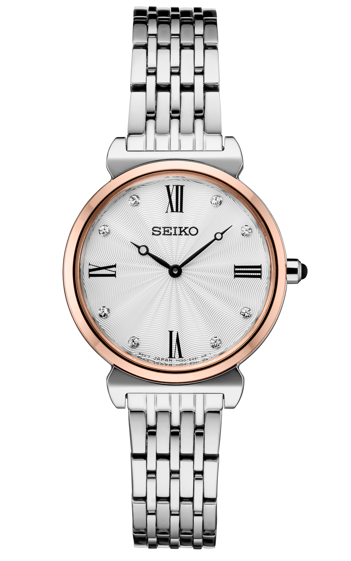 Seiko Essentials Quartz Stainless Steel Ladies Watch