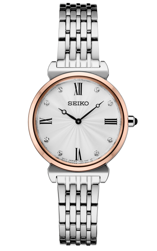 Seiko Essentials Quartz Stainless Steel Ladies Watch