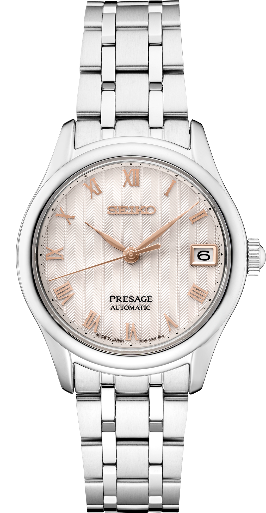 Seiko Presage Women's Stainless Steel Automatic Watch SRPF47