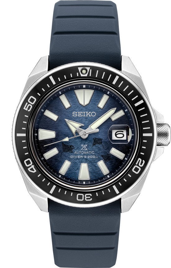 Seiko divers automatic 2024 deep blue dial