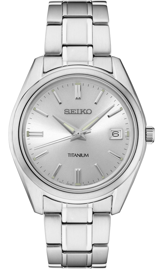 SEIKO Classic Quartz Silver Dial Men's Watch SUR369