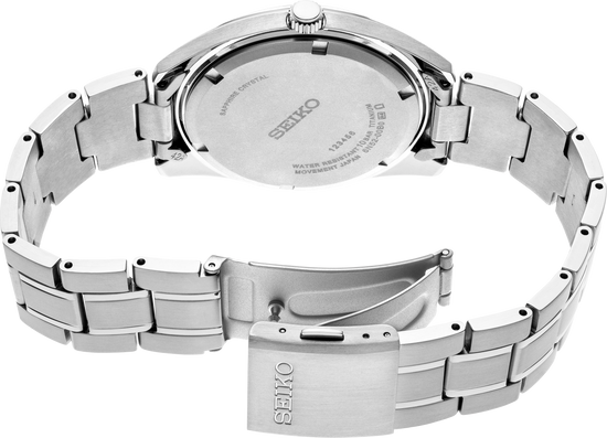 SEIKO Classic Quartz Silver Dial Men's Watch SUR369
