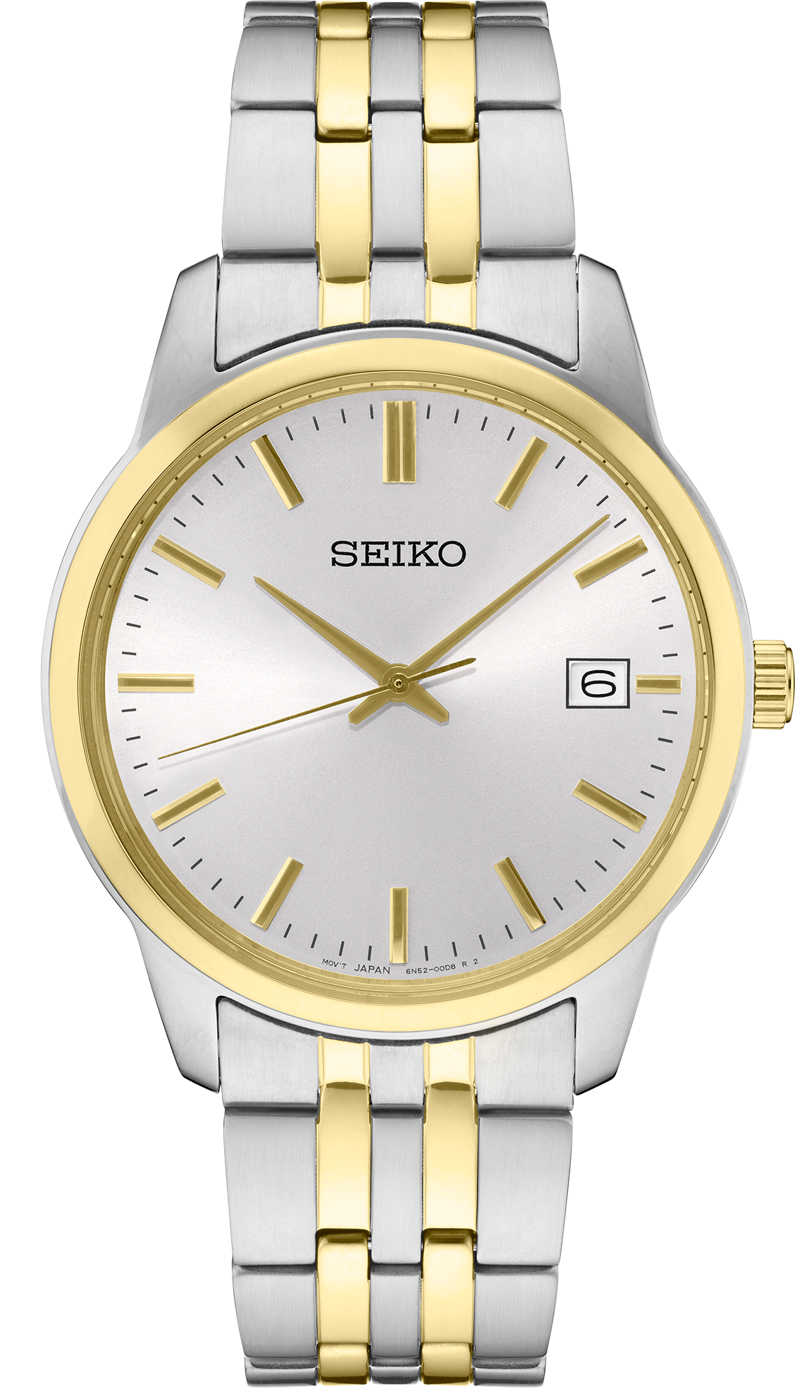 SEIKO Essential Quartz White Dial Men's Watch SUR402