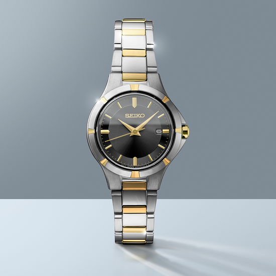 Women's seiko two tone watch on sale