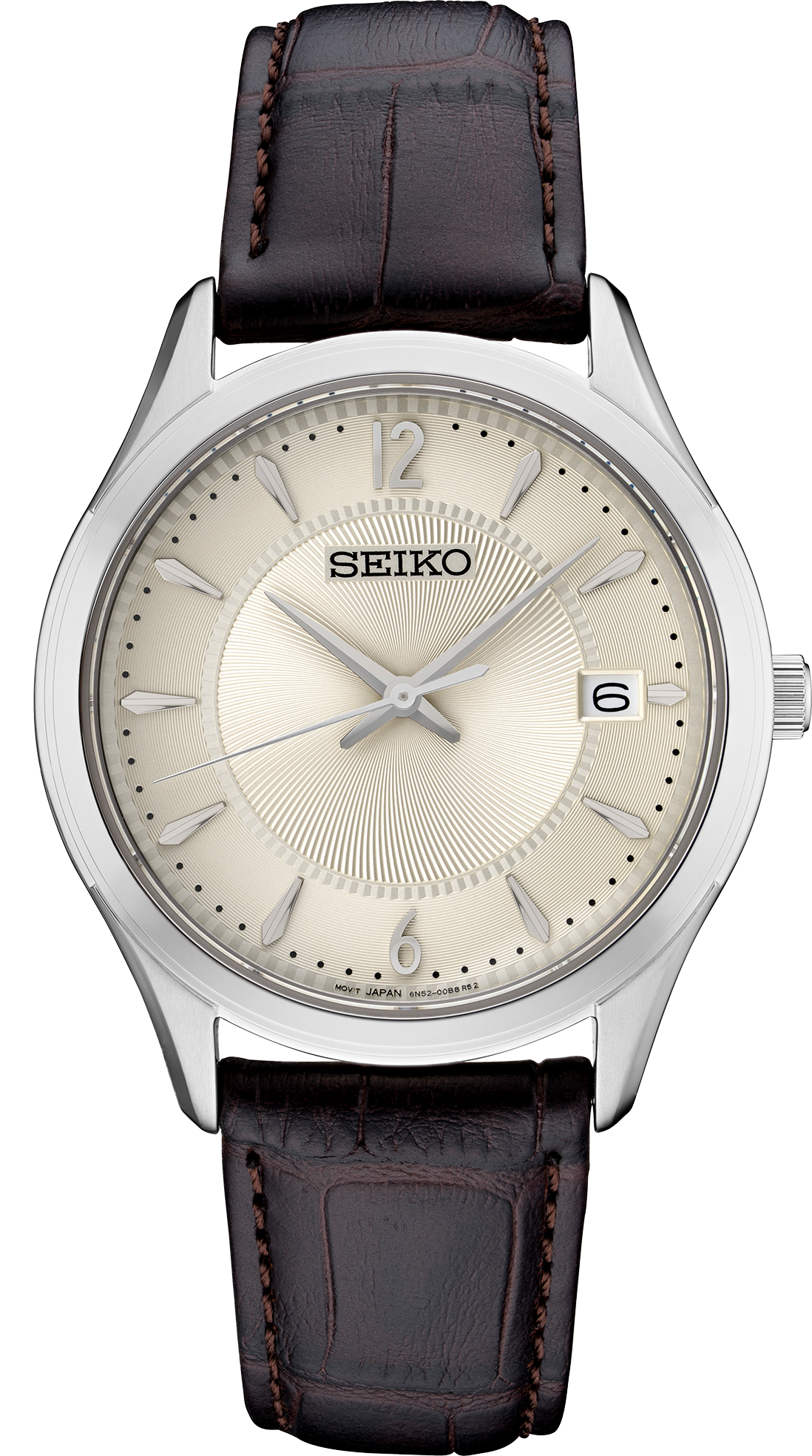 SEIKO Noble Quartz Men's Watch Essentials Collection SUR421