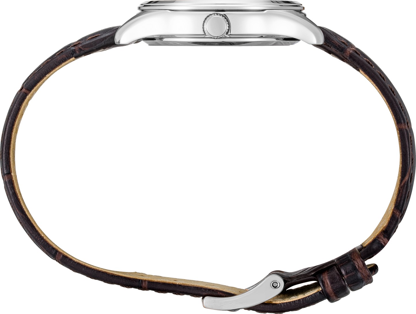 Seiko Women's Noble Brown Leather Watch - Multi SUR427