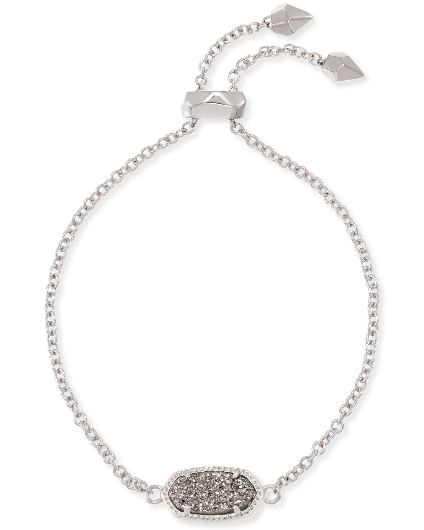 Ott Adjustable Chain Bracelet in Silver